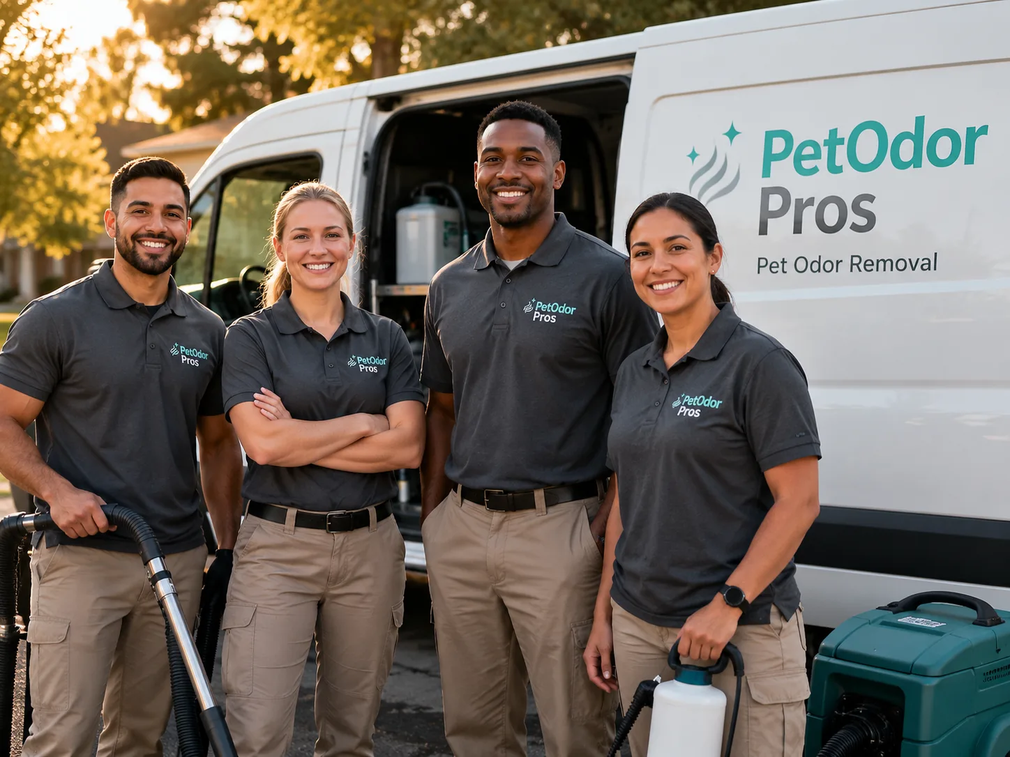 Pet Odor Removal team serving Pasadena, MD